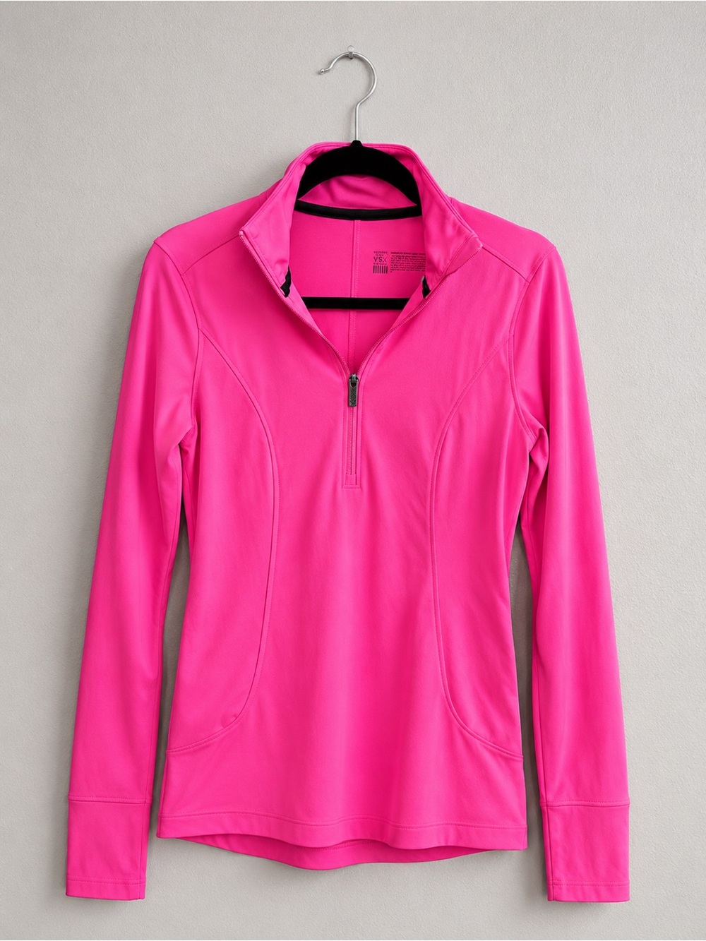 VSX Neon Pink Quarter-Zip Athletic Jacket